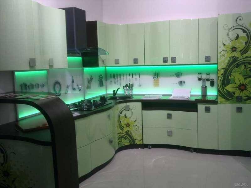 кухня с фотопечатью kf 2 в Нижневартовске