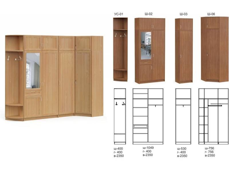 прихожая бн-01 рамочный фасад в Нижневартовске