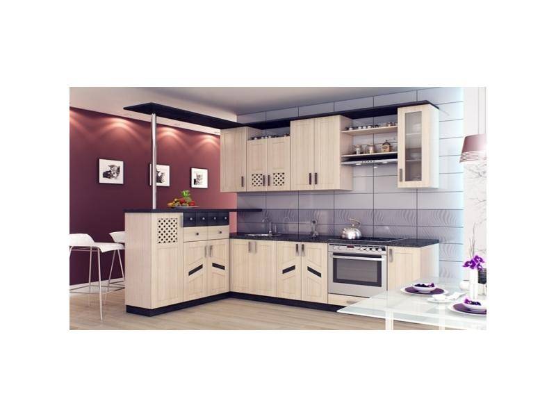 кухонный гарнитур угловой розарио в Нижневартовске