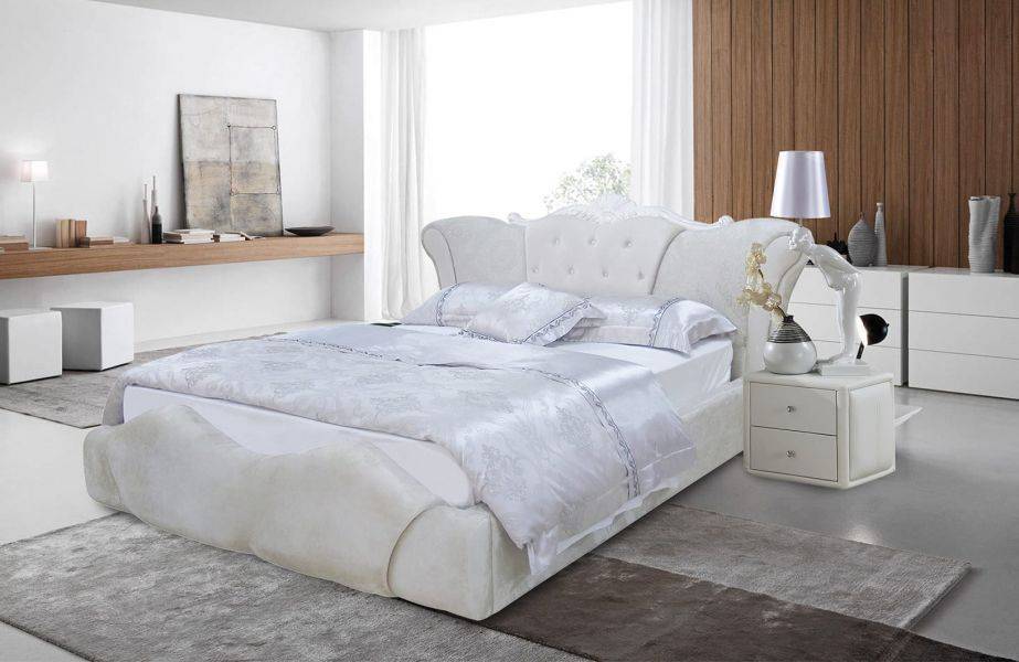 белая ортопедическая кровать эмилия в Нижневартовске