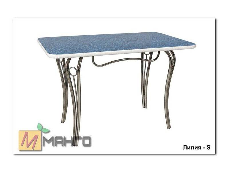 хромированный стол лилия s в Нижневартовске
