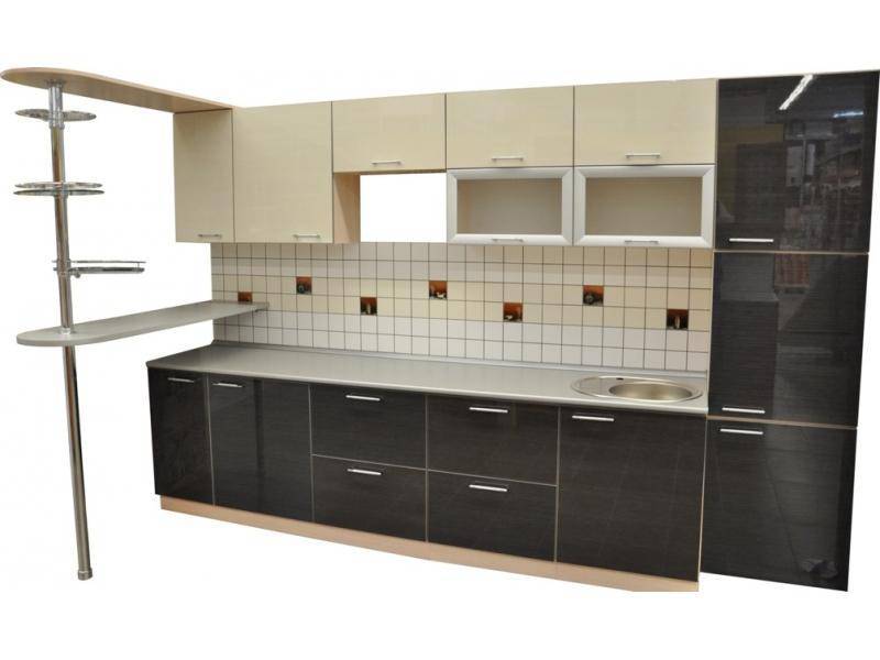 кухня прямая ясень капучино в Нижневартовске