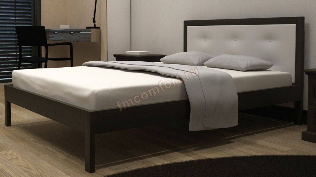 кровать из дерева идиллия 06 в Нижневартовске