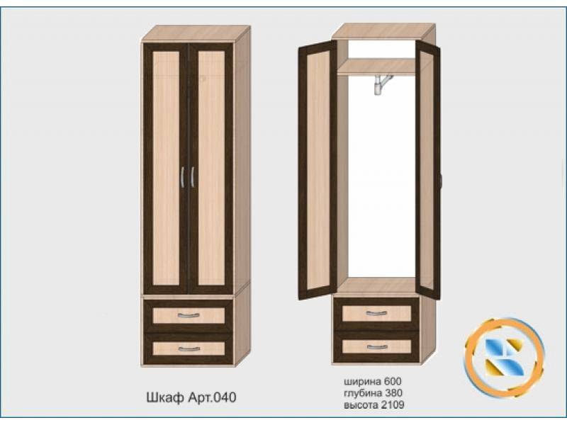 шкаф арт 040 в Нижневартовске