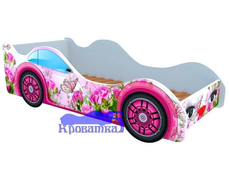 кровать для девочки бабочка в розах в Нижневартовске