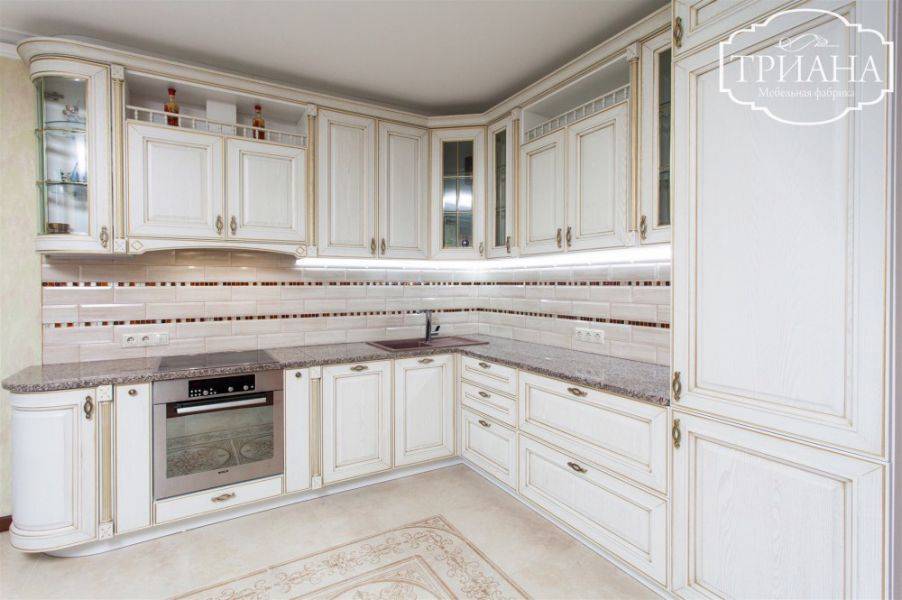 угловая кухня ваниль бейтика в Нижневартовске