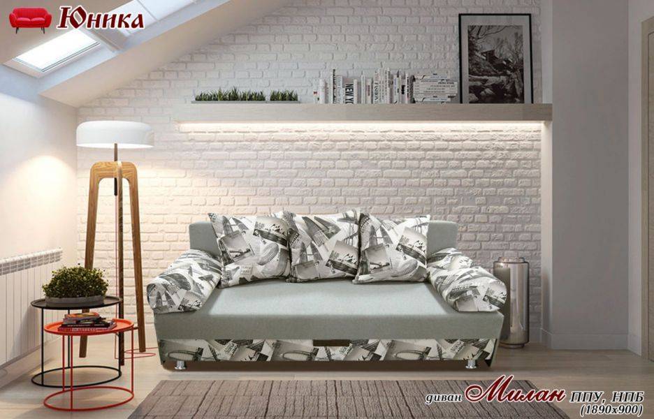 диван прямой милан в Нижневартовске