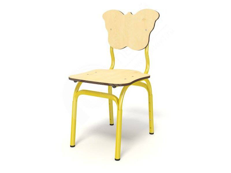 стул регулируемый на металлокаркасе "бабочка" березовый мульльтиплекс в Нижневартовске