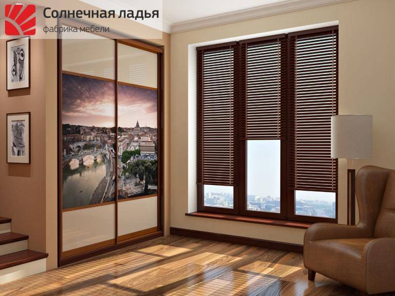 шкаф - купе для гостиной 9 в Нижневартовске