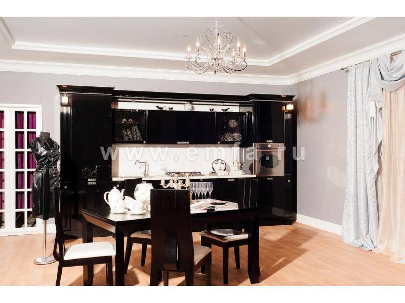 кухонный гарнитур прямой crystal в Нижневартовске