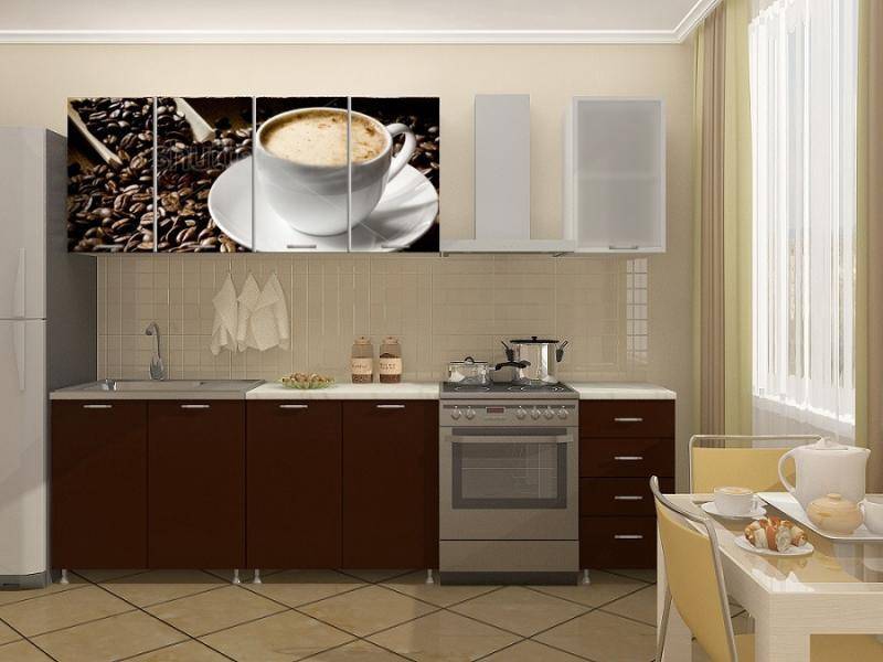 маленькая кухня фотопечать в Нижневартовске