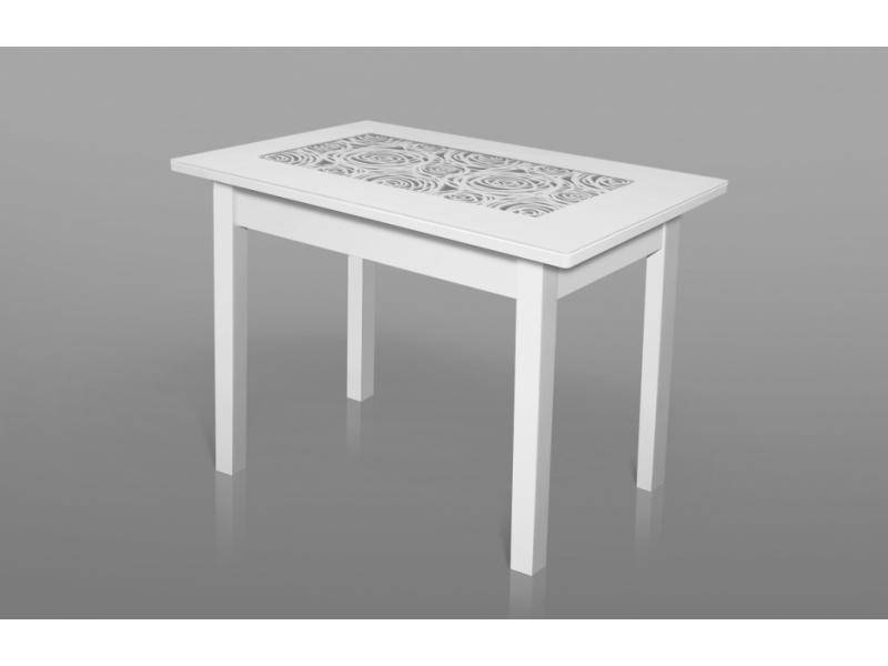 стол обеденный ажурный со стеклом в Нижневартовске