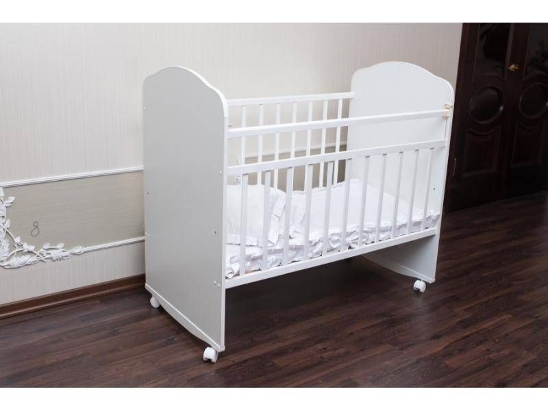 детская кроватка золушка 8 (колесо +качалка) в Нижневартовске