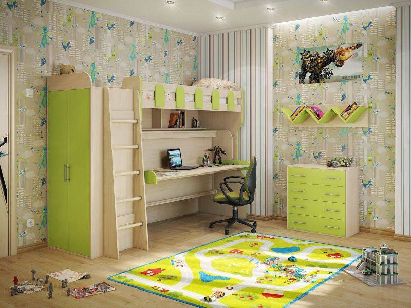 детская комната чудо дуб зеленый в Нижневартовске