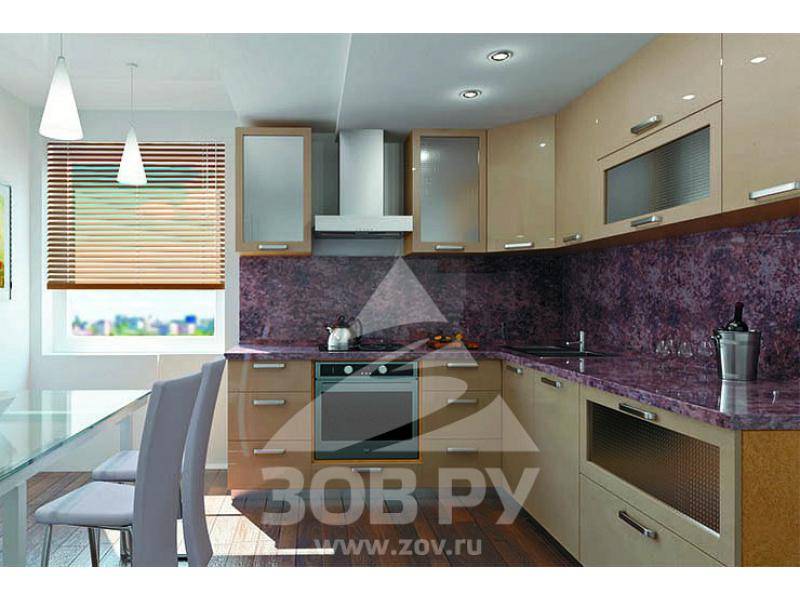 кухонный гарнитур мдф крашенный кофе в Нижневартовске