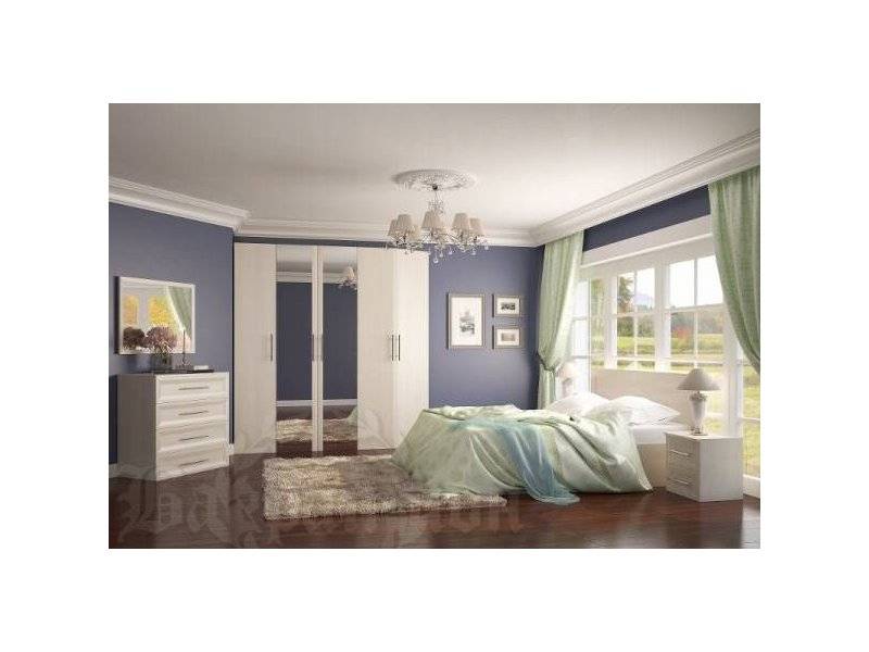 спальный гарнитур мадрид дуб беленый в Нижневартовске