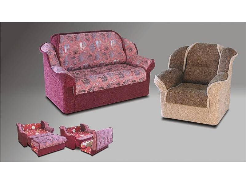 диван прямой барон с механизмом "полесье в Нижневартовске