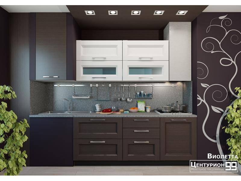 кухонный гарнитур прямой виолетта в Нижневартовске