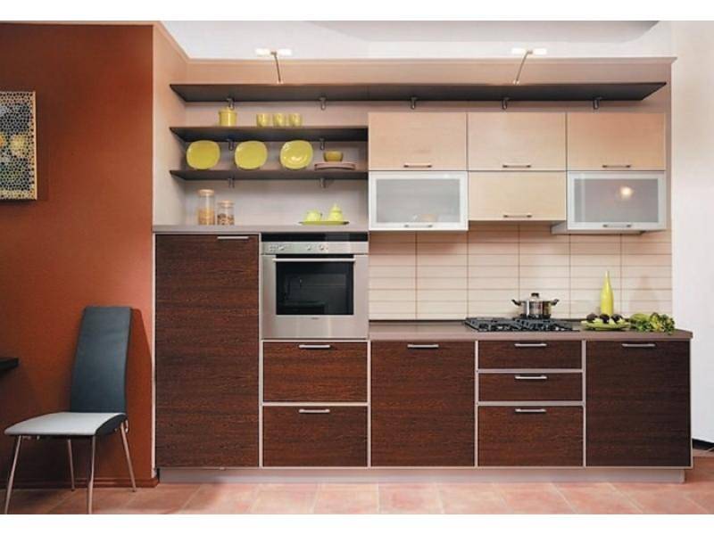 кухонный гарнитур прямой ева-1 в Нижневартовске