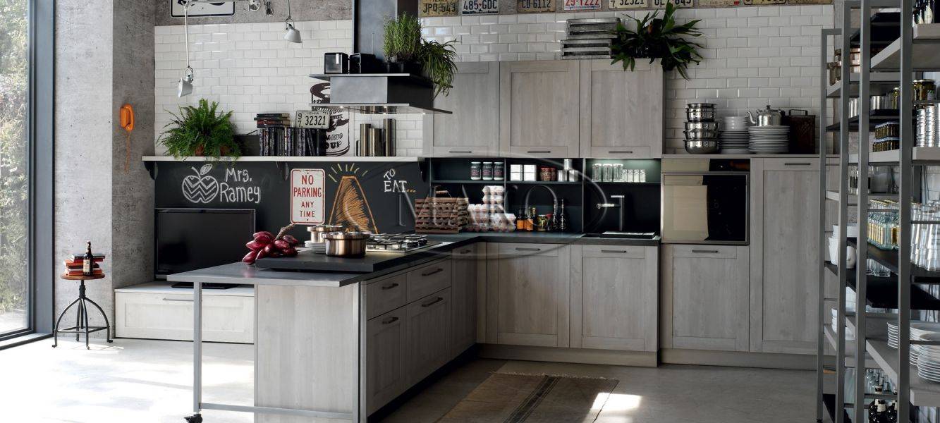 кухонный гарнитур лофт 1 в Нижневартовске