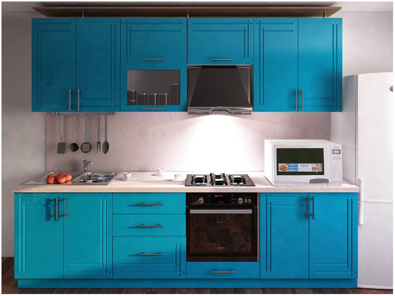 кухня прямая мдф патриция в Нижневартовске