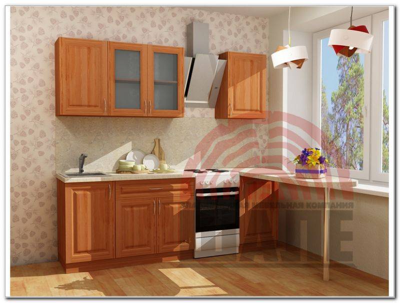 кухня прямая каппа-оксфорд в Нижневартовске