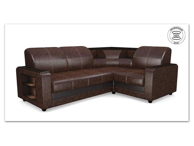 диван угловой с баром виза 01п в Нижневартовске