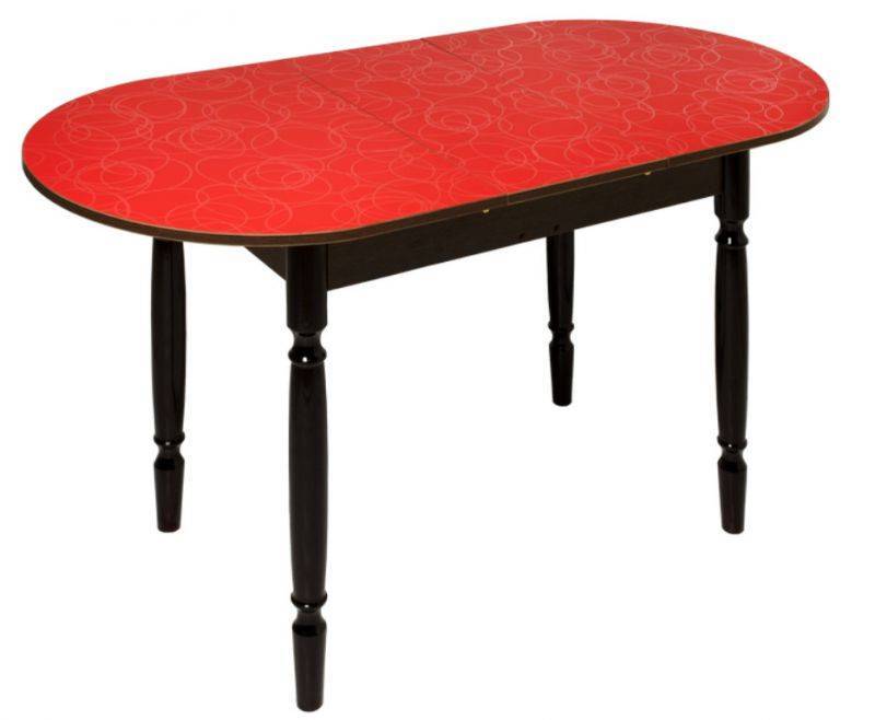 стол овальный раздвижной на точеных ногах в Нижневартовске