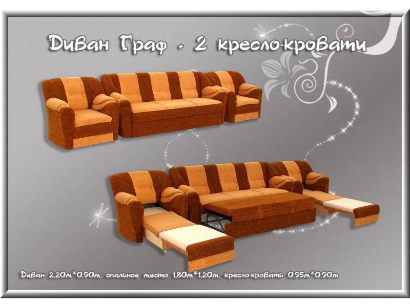 диван прямой граф в Нижневартовске