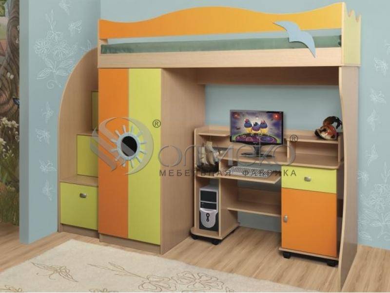детская «кровать 2-х ярусная» в Нижневартовске