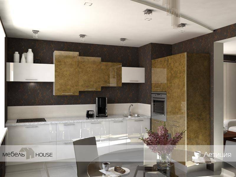 кухонный гарнитур прямой летиция в Нижневартовске