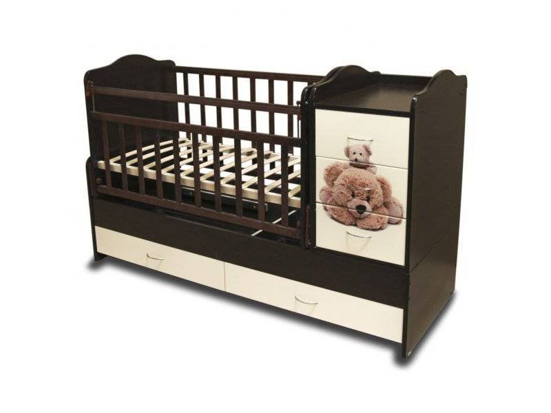 детская кроватка ктм — мишки в Нижневартовске