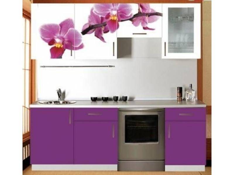 кухня орхидея-12 фотопечать в Нижневартовске