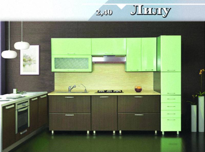 кухня прямая «лилу» в Нижневартовске