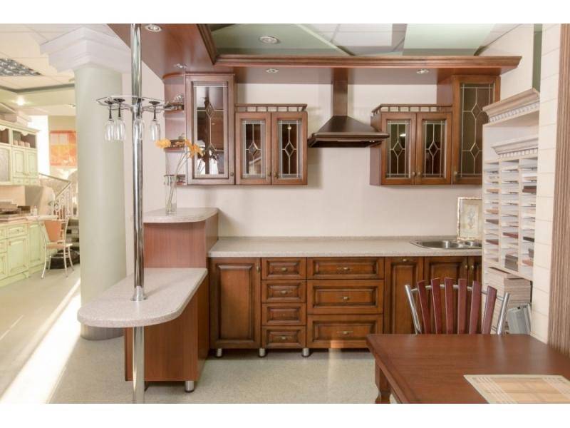 кухня из массива дуба лиственница 10 в Нижневартовске