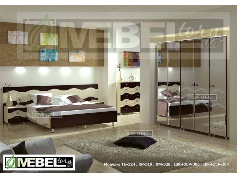 спальня модульная каролина 1 в Нижневартовске