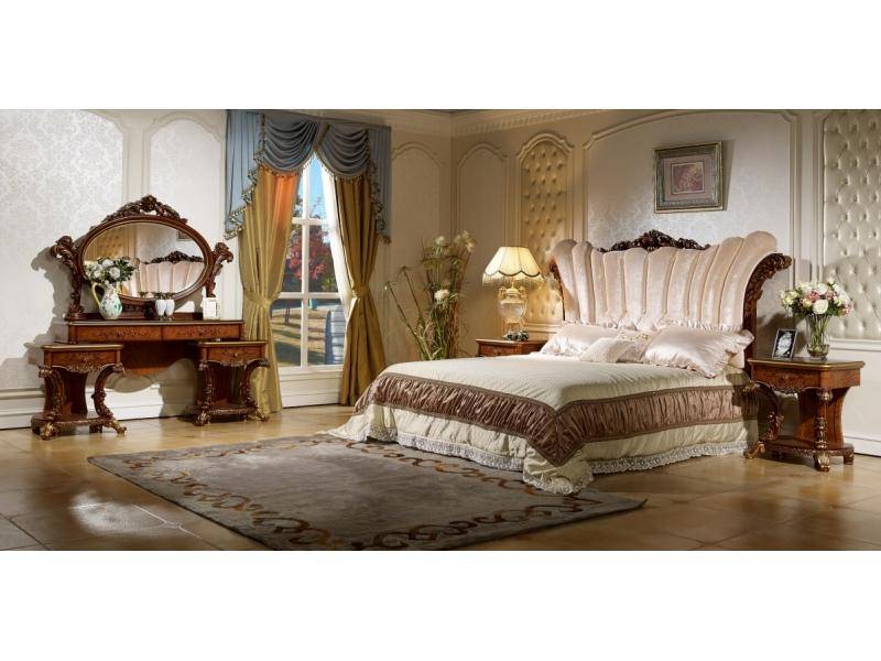 элегантная спальня роял (орех+золото) в Нижневартовске
