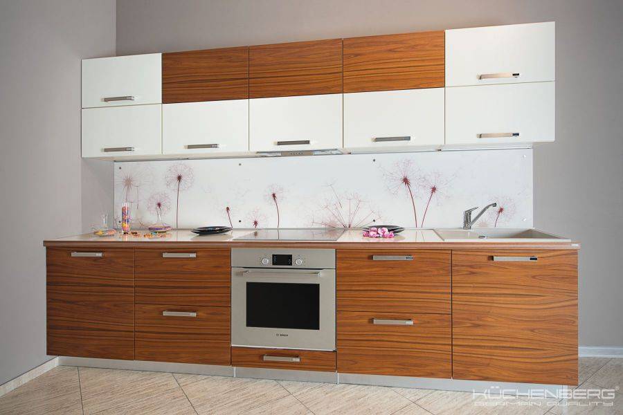 прямая кухня модерн natura в Нижневартовске