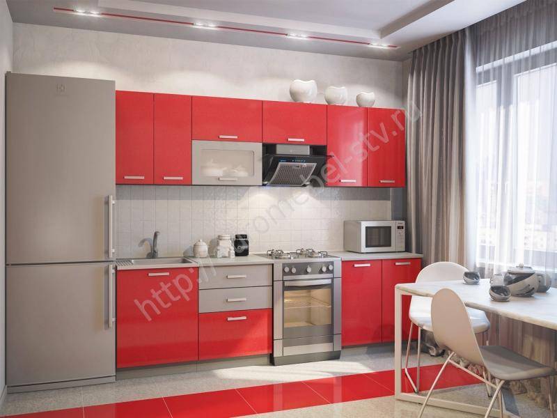 кухонный гарнитур прямой фиджи в Нижневартовске