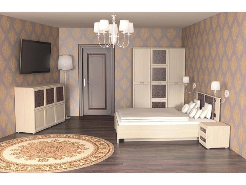 светлая спальня рафаэль 01 в Нижневартовске
