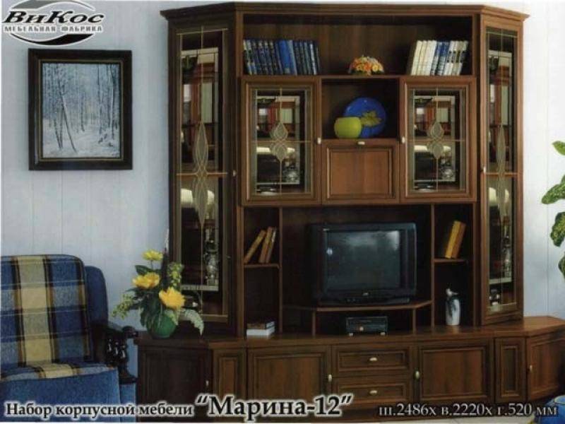 гостиная стенка марина 12 в Нижневартовске