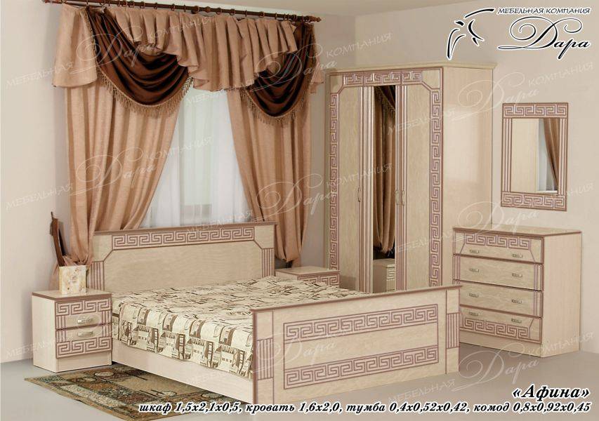 спальный гарнитур афина в Нижневартовске