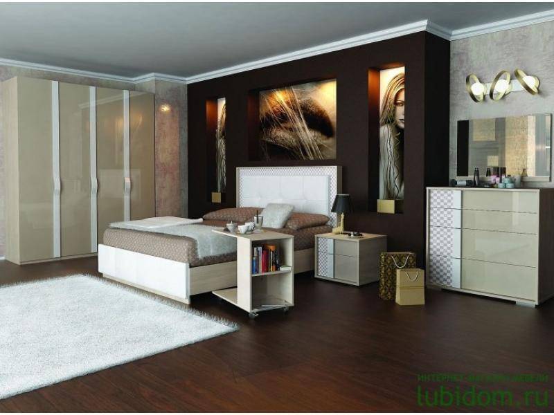 спальный гарнитур бейлис комплект. 1 в Нижневартовске