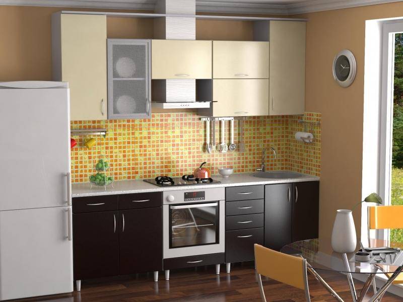 кухня с фасадами из пластика софия в Нижневартовске