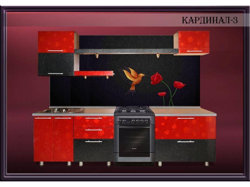 кухонный гарнитур кардинал 3 в Нижневартовске