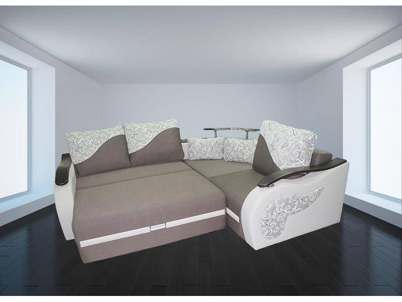 угловой диван с полочкой ксения в Нижневартовске