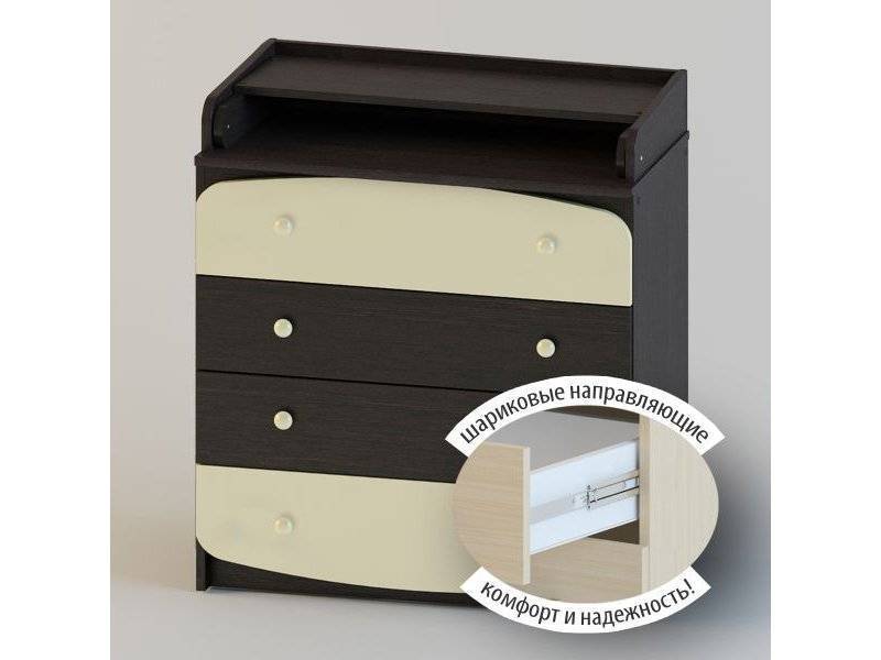 комод детский 80-4 щелкунчик в Нижневартовске