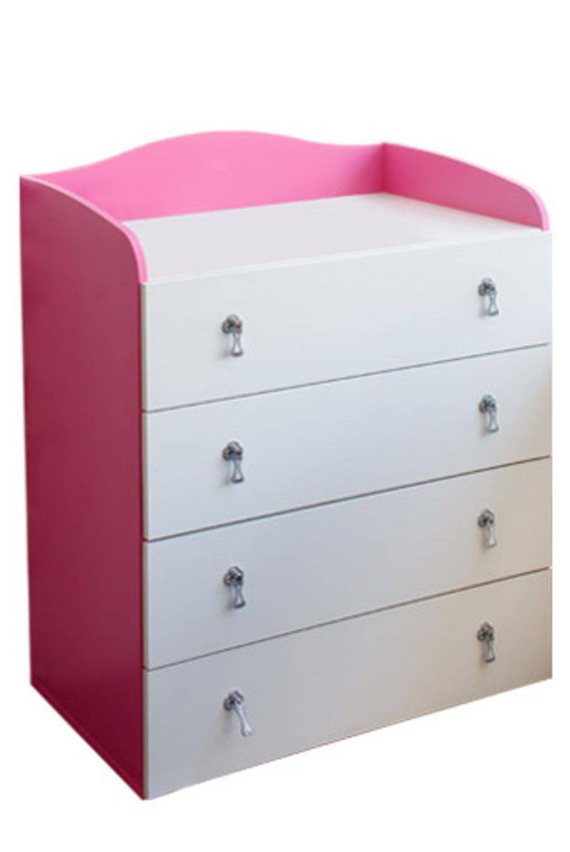 комод с 4-мя ящиками зефир в Нижневартовске