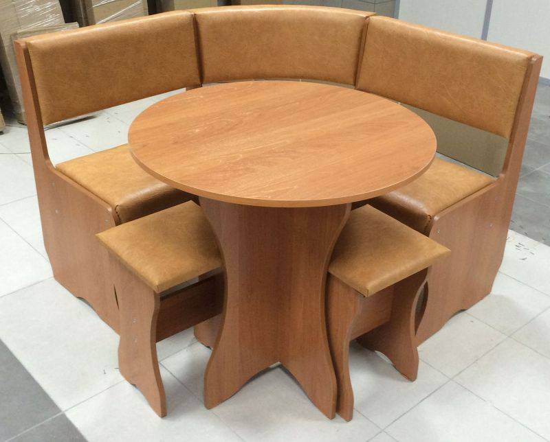 кухонный уголок лотос, ольха, к/з рыжик в Нижневартовске