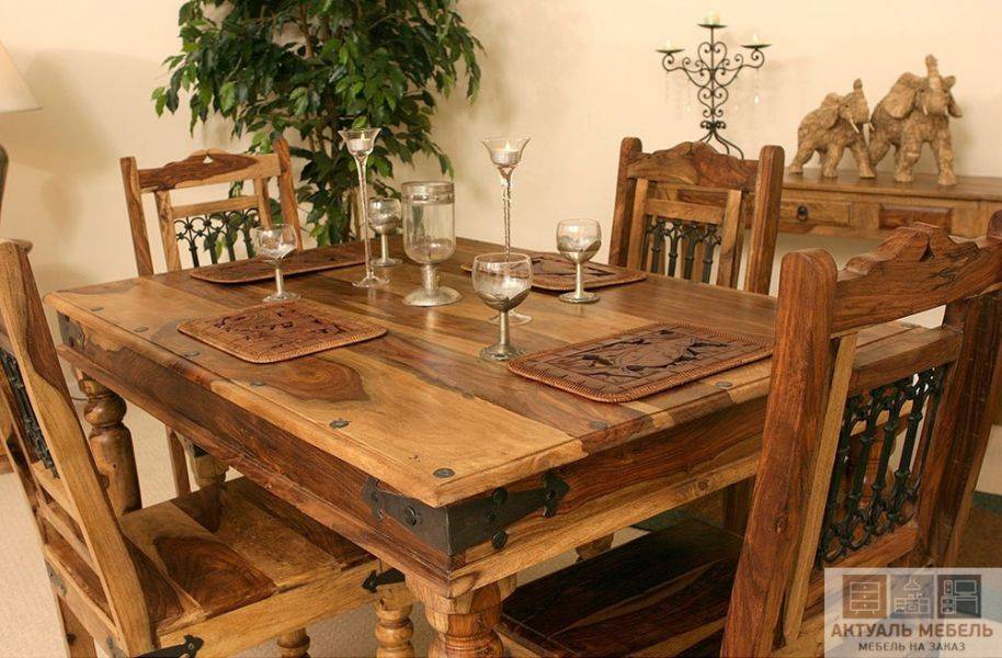 столовая группа массив дерева в Нижневартовске